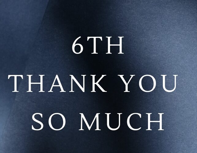 6周年 Thank you so much♡